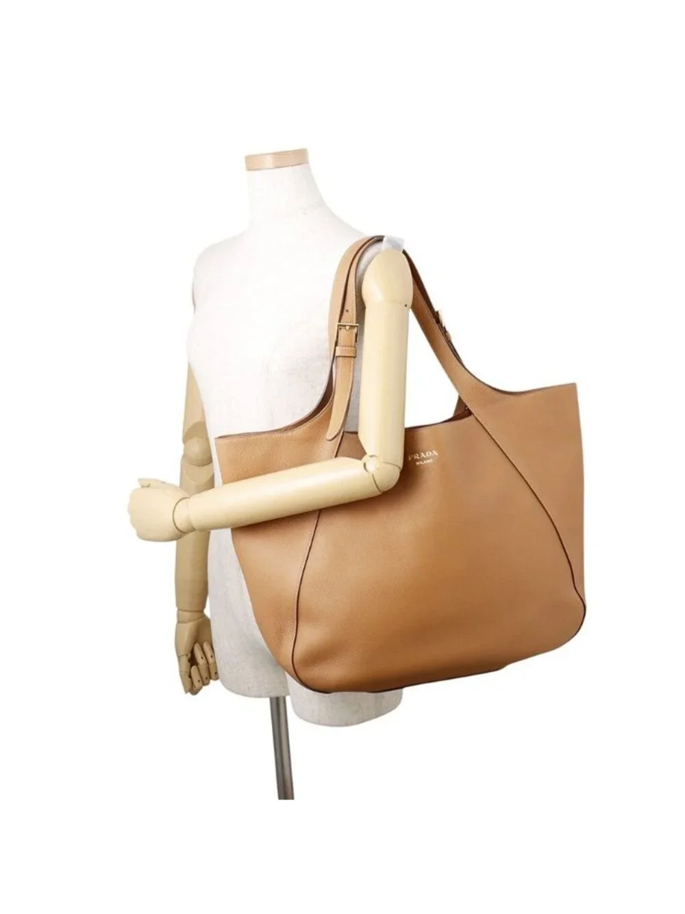 Prada Tote Logo Leather - Picture 4 of 10